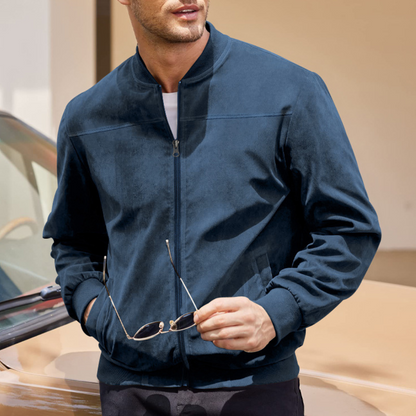 Chaqueta Bomber con Cierre de Cremallera para Adultos | Ideal para la Mi-Estación