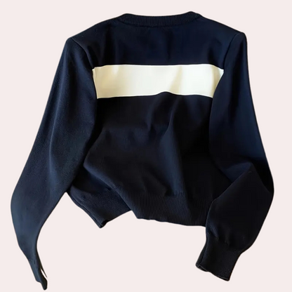 Jersey de Mujer con Nudo en el Frente y Corte Slim Fit | Ideal para Uso Diario