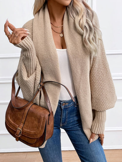 Gilet con Cierre Frontal y Cuello Redondo para Mujer | Ideal para Otoño e Invierno