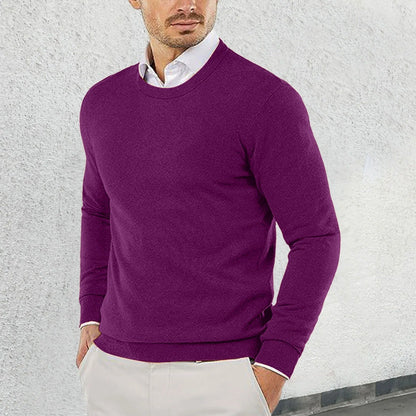 Jersey Con Cuello Redondo Y Corte Ajustado Para Hombre | Ideal Para Uso Diario