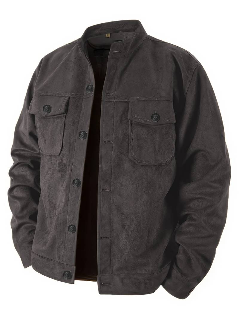 Chaqueta con Bolsillos Funcionales para Hombre | Ideal para Uso Diario