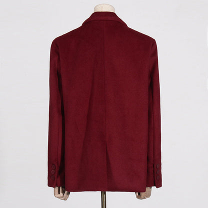 Blazer Con Cinturón Integrado Y Hombros Estructurados Para Mujer | Ideal Para Uso Profesional Y Diario