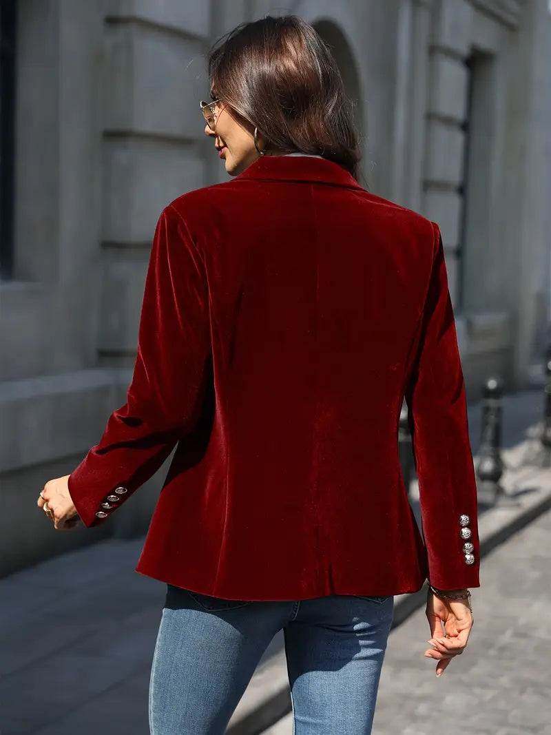 Blazer con Corte Ajustado para Mujer | Ideal para Uso Diario y Profesional