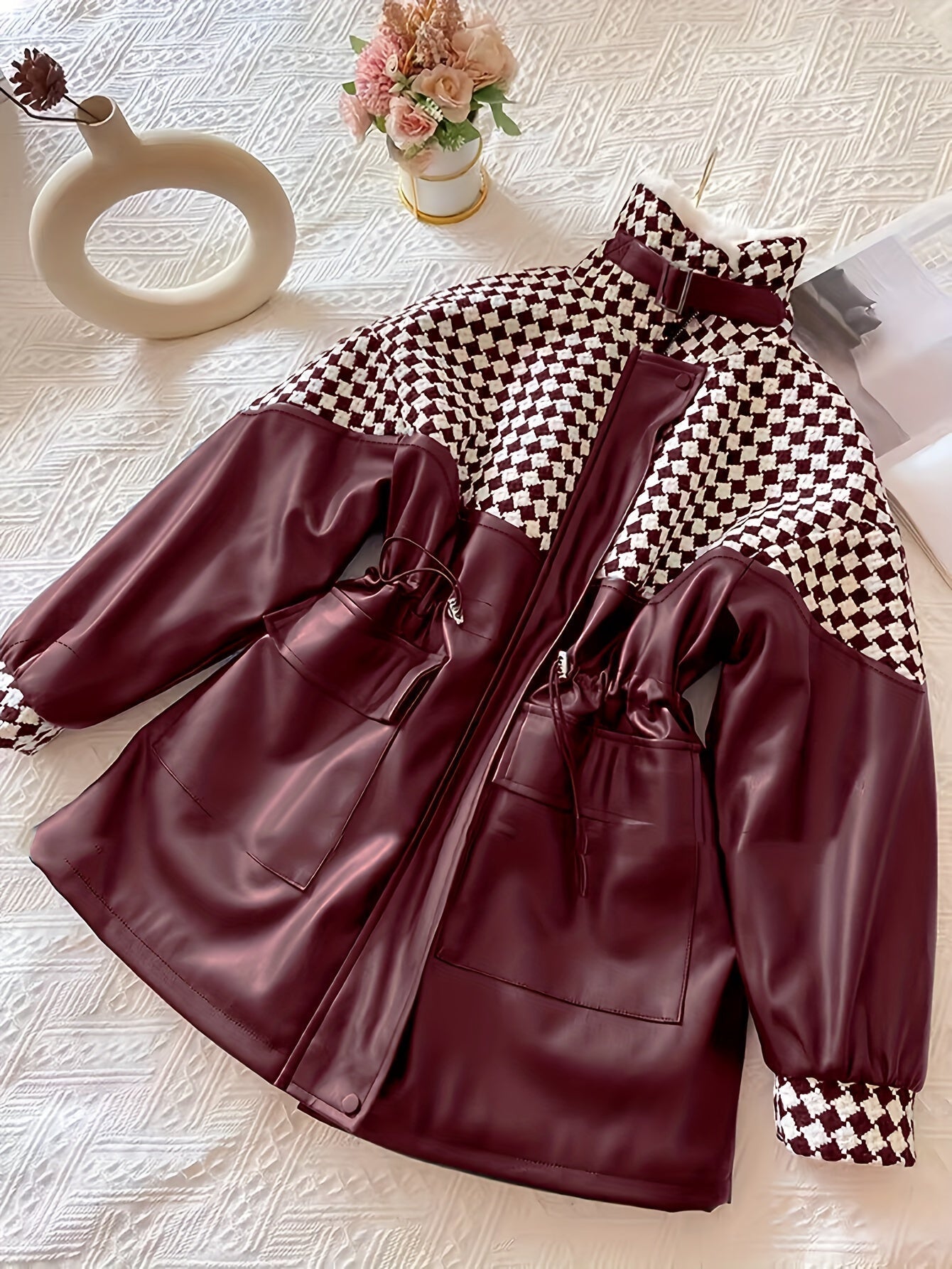 Chaqueta Con Cremallera y Cuello Alto Para Mujer | Ideal Para Otoño e Invierno