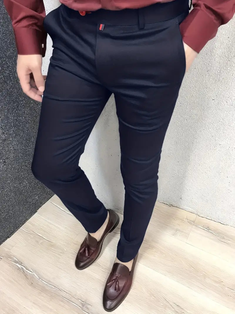 Pantalones de Corte Entallado para Hombre | Ideales para Eventos Formales y Profesionales