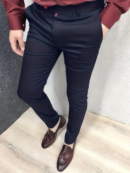 Pantalones de Corte Entallado para Hombre | Ideales para Eventos Formales y Profesionales