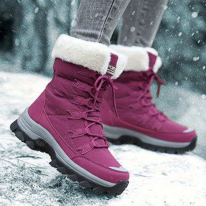 Botas De Invierno Con Diseño A La Altura Del Tobillo Para Mujer | Ideal Para Invierno