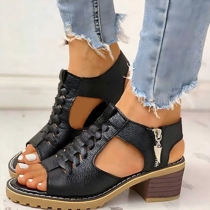 Sandalias Con Correas Ajustables Para Mujer | Ideal Para Temporada Cálida