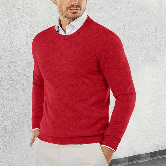 Jersey Con Cuello Redondo Y Corte Ajustado Para Hombre | Ideal Para Uso Diario