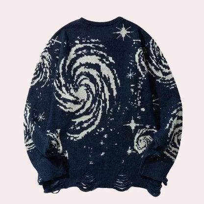 Jersey De Punto De Manga Larga Para Hombre | Ideal Para Uso Diario Y Contextos Formales
