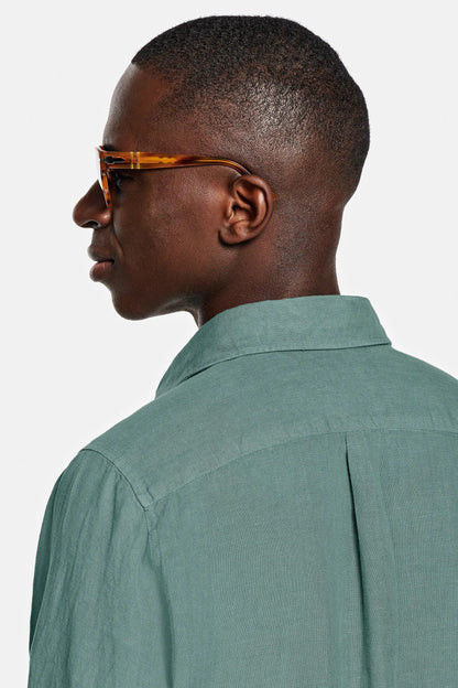 Camisa De Verano Con Cierre Abotonado Para Hombres | Ideal Para Uso Diario En Climas Cálidos