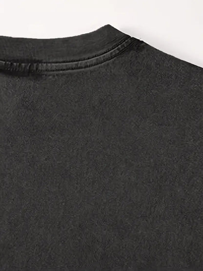Camisa de Manga Larga con Efecto de Color Deslavado para Hombre | Ideal para Uso Diario