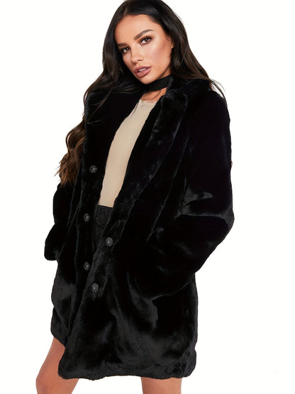 Abrigo Midi con Cierre Oculto para Mujer | Ideal para Temporadas de Transición