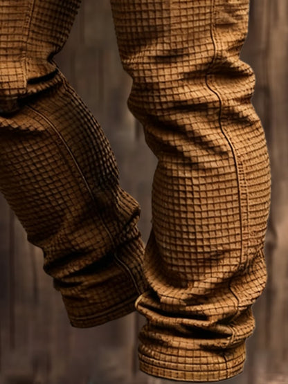 Pantalón De Corte Regular Para Hombre | Ideal Para Uso Diario Y Estilo Informal