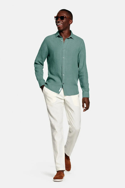 Camisa De Verano Con Cierre Abotonado Para Hombres | Ideal Para Uso Diario En Climas Cálidos
