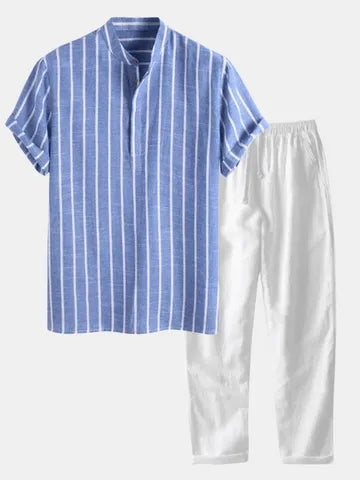 Conjunto de Camisa y Pantalón para Hombre | Ideal para Uso Diario y Salidas Informales