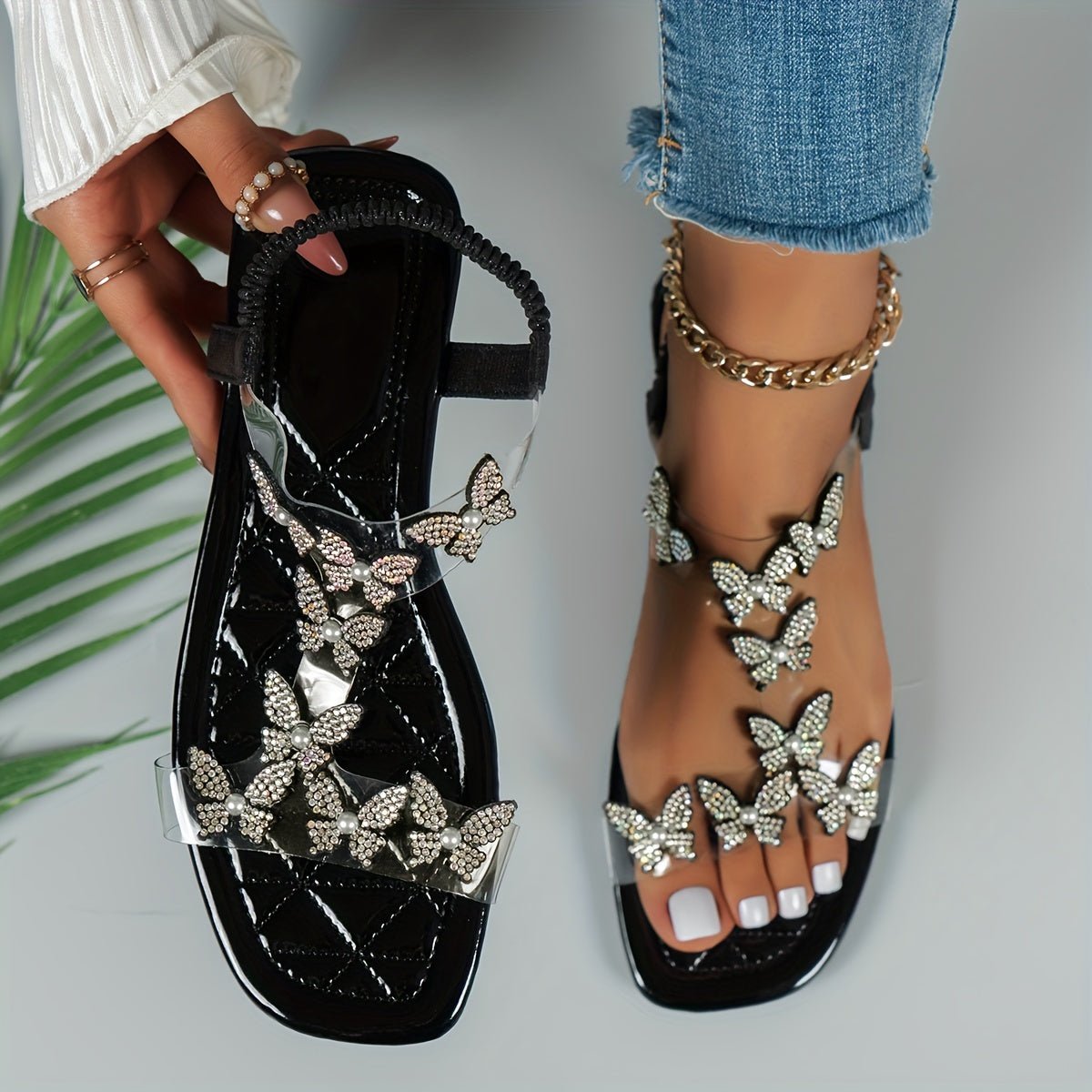 Sandalia Planas Slip-On Para Mujer | Ideales Para Uso Diario Y Actividades Cotidianas