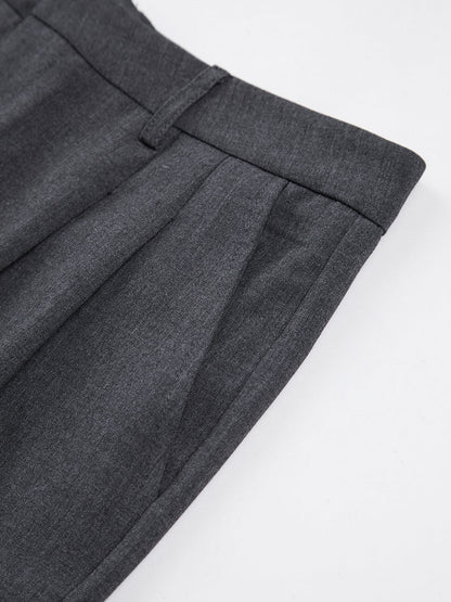 Pantalón Recto con Diseño Liso para Mujer | Ideal para Uso Diario y Eventos