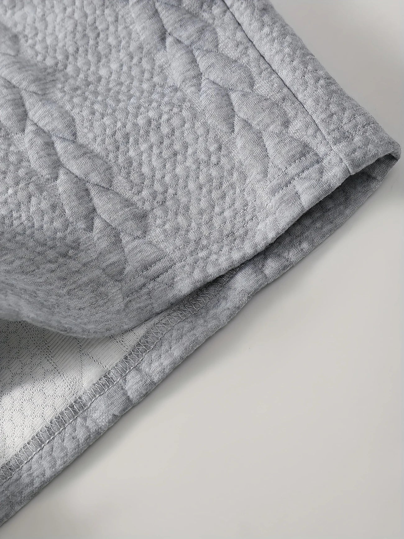 Conjunto de Dos Piezas con Motivo Trenzado en Relieve para Mujer | Ideal para Uso Diario