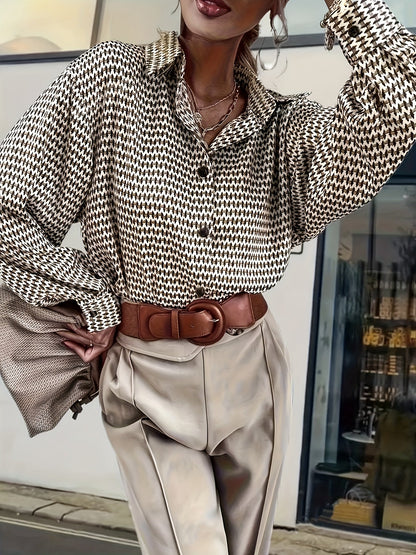 Blusa Con Corte Estructurado Y Detalles Integrados Para Mujer | Ideal Para Uso Diario Y Profesional