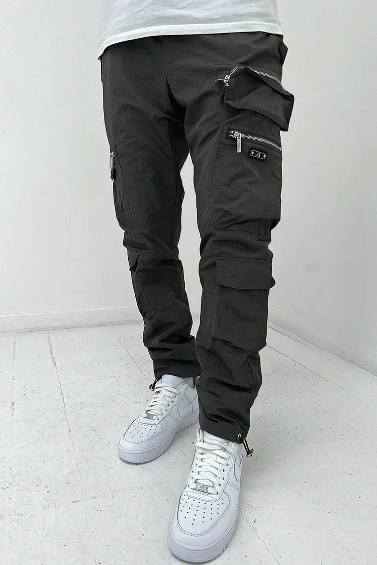 Pantalón Cargo Con Corte Recto Para Adultos | Ideal Para Uso Diario Y Actividades Al Aire Libre