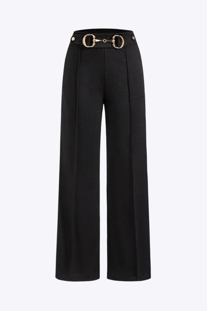 Pantalón Ajustado Con Efecto Metálico Para Mujer | Ideal Para Uso Diario