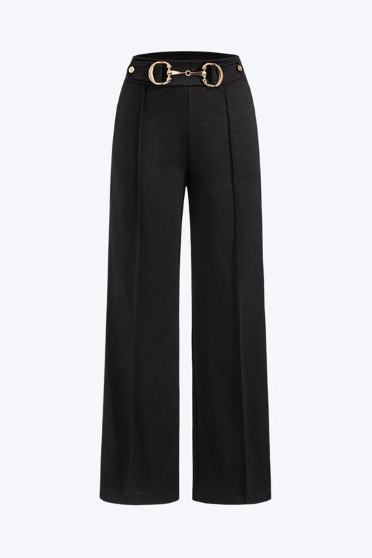 Pantalón Ajustado Con Efecto Metálico Para Mujer | Ideal Para Uso Diario