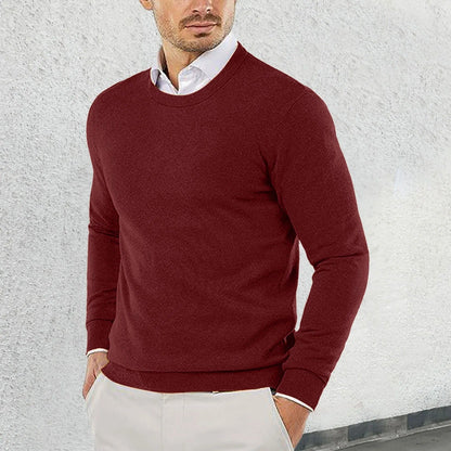 Jersey Con Cuello Redondo Y Corte Ajustado Para Hombre | Ideal Para Uso Diario