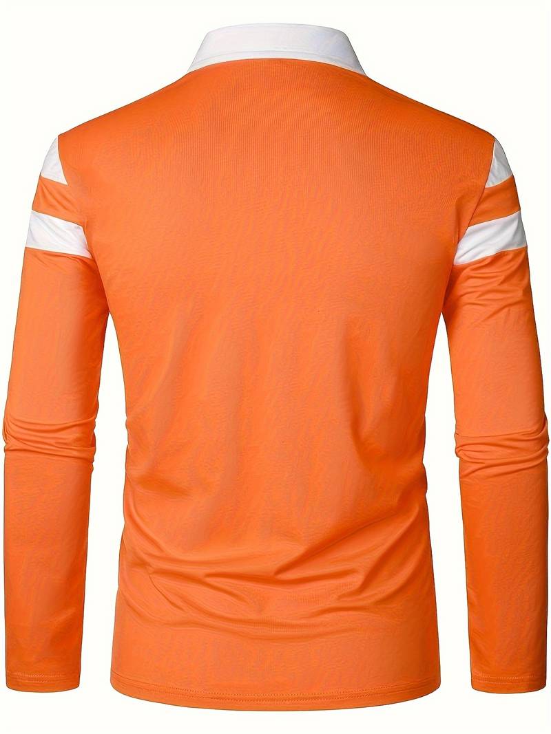 Polo de Hombre con Cremallera Frontal para Uso Diario | Ideal para Contextos Informales y Semi-Formales