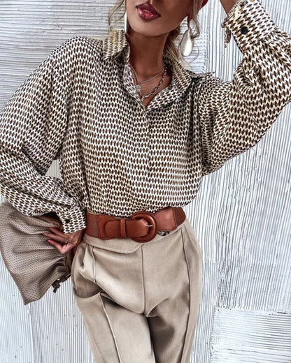 Blusa con Envolvente y Botones Frontales para Mujer | Ideal para Uso Diario y Oficina