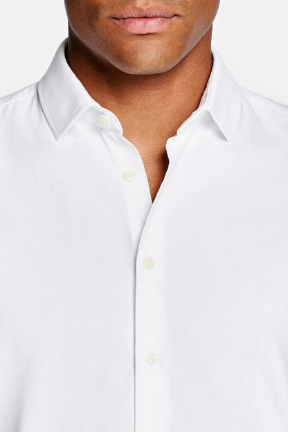 Camisa de Manga Larga con Corte Estándar para Hombre | Ideal para Uso Diario