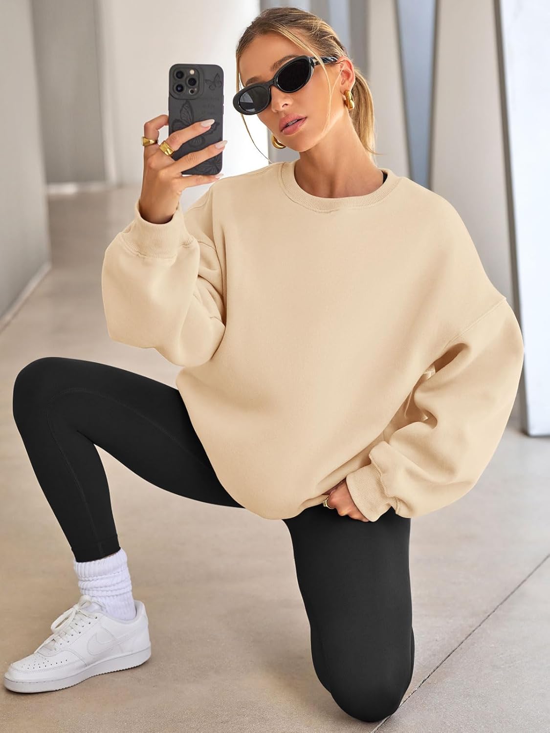 Pullover Oversize Con Corte Relajado Para Mujer | Ideal Para Uso Diario