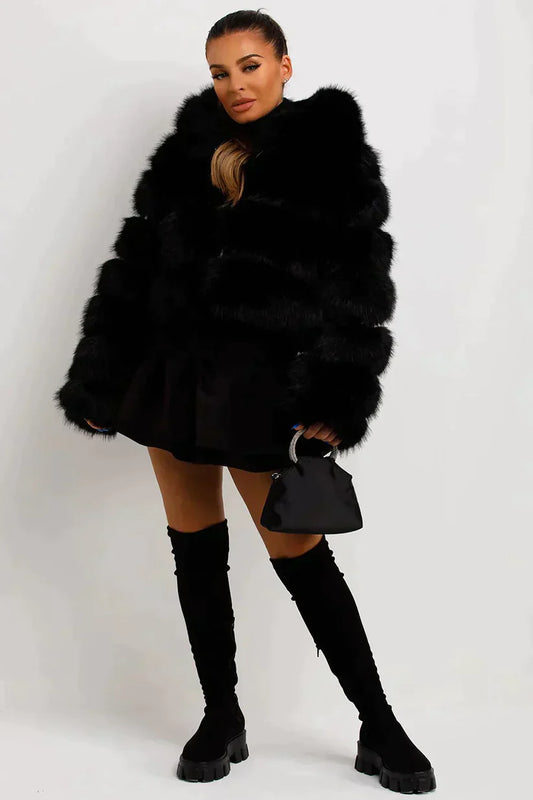 Abrigo De Invierno Con Cierre Frontal Para Mujer | Ideal Para Temporada De Frío