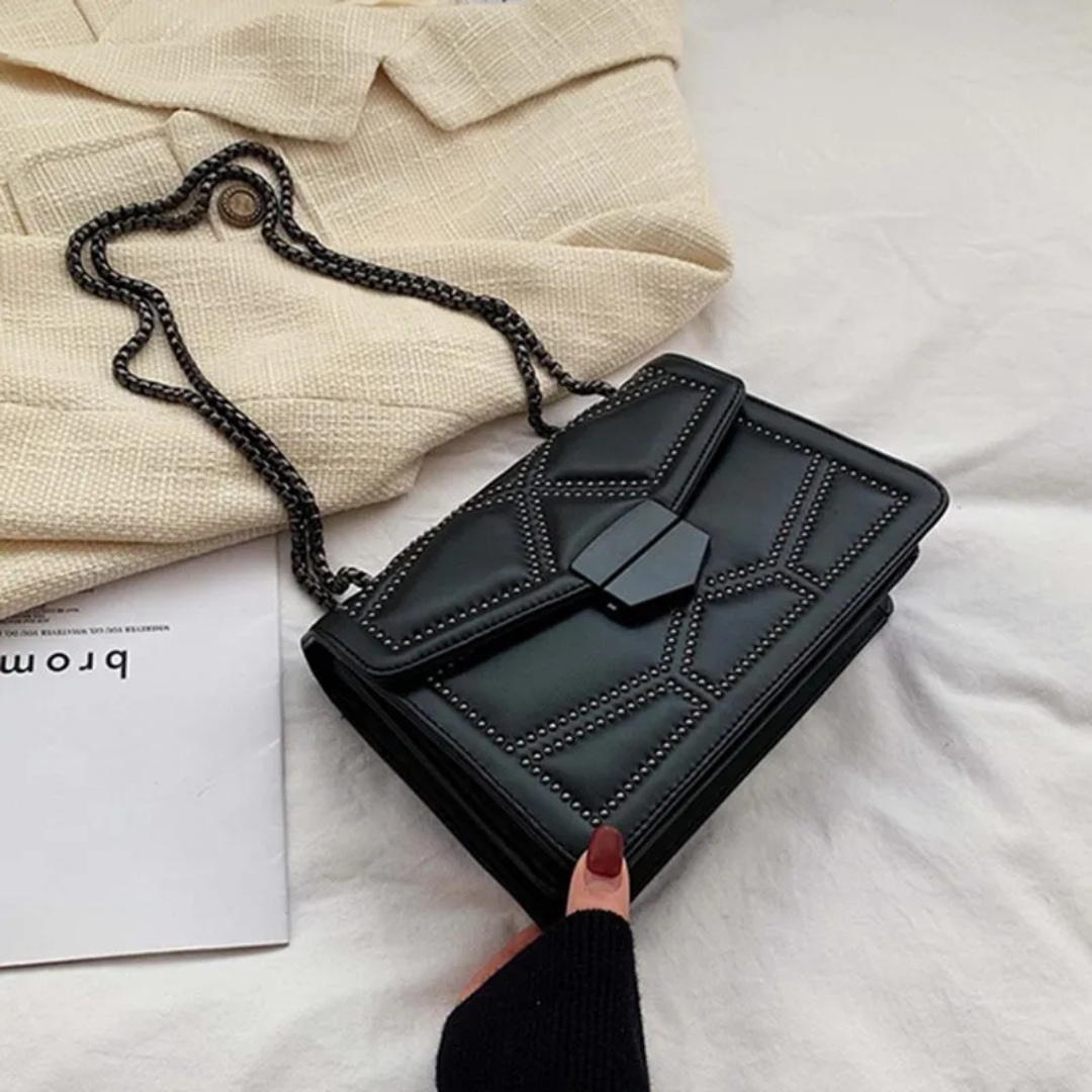 Bolso Crossbody Rectangular con Bandolera de Cadena para Mujer | Ideal para Uso Diario