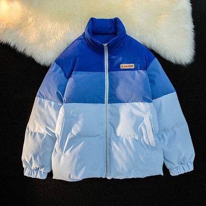 Chaqueta Acolchada con Cremallera y Cuello Alto para Mujer | Ideal para Invierno