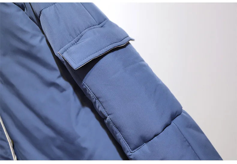 Abrigo Largo Acolchado Con Capucha Para Mujer En Tallas Grandes | Ideal Para Invierno