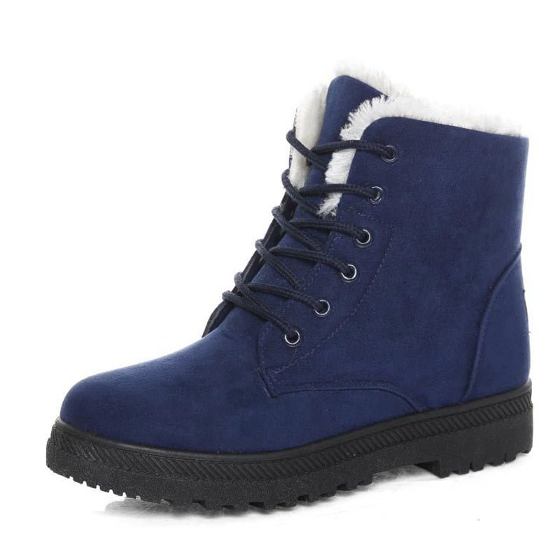 Botas De Invierno Con Cordones Para Mujer | Ideal Para Temporada Fría