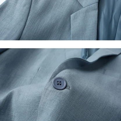 Blazer Con Corte Estándar Para Hombre | Ideal Para Temporadas Cálidas Y Uso Profesional Ligero