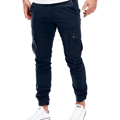Pantalón Cargo Slim con Bolsillos Inclinados para Hombre | Ideal para Uso Diario y Actividades Informales