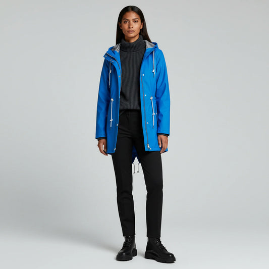 Chaqueta Casual Con Capucha Y Cierre De Cremallera Para Mujer | Ideal Para Uso Diario