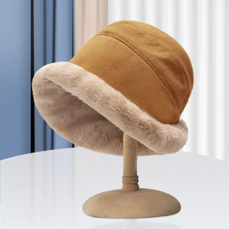Sombrero Tipo Pescador con Ajuste Estándar para Mujer | Ideal para Invierno