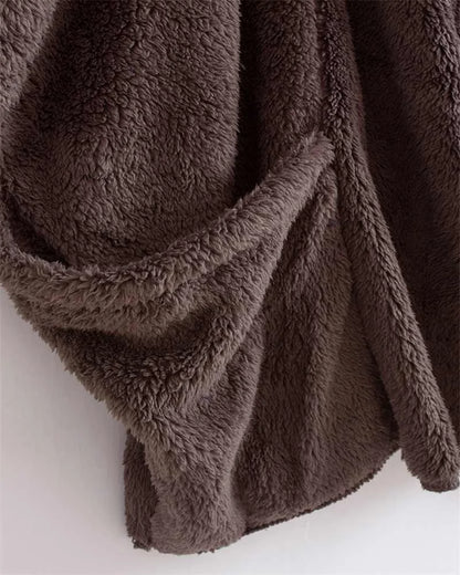 Chaqueta Cortavientos Oversize Con Capucha Para Mujer | Ideal Para Otoño E Invierno