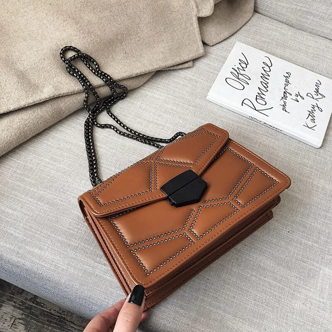 Bolso Crossbody Rectangular con Bandolera de Cadena para Mujer | Ideal para Uso Diario