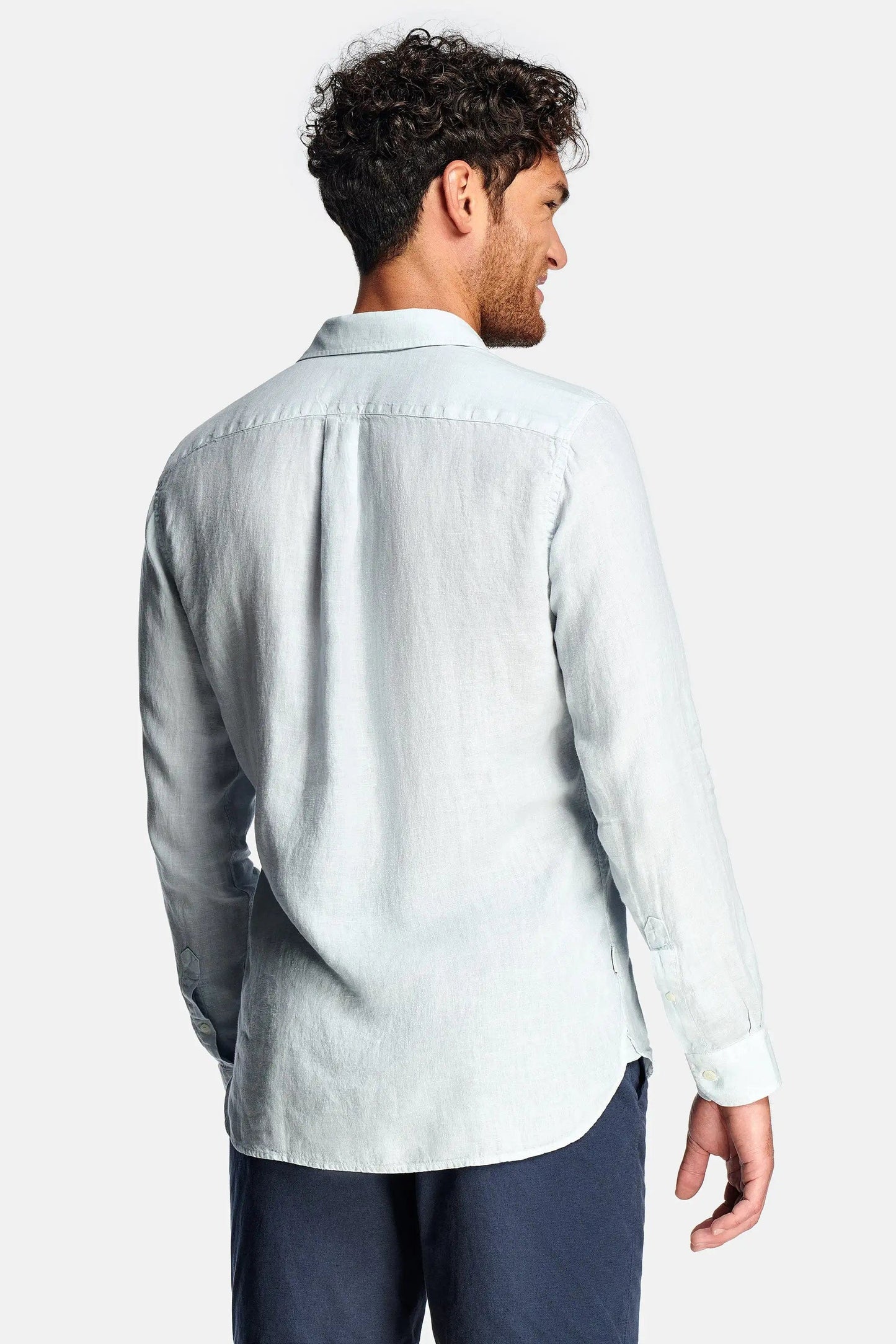 Camisa de Manga Larga con Corte Estándar para Hombre | Ideal para Uso Diario