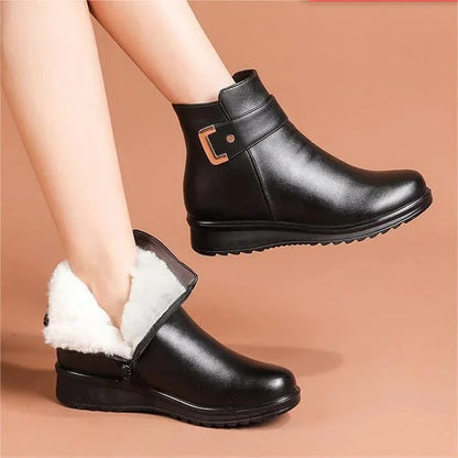 Botines De Invierno Con Diseño De Tobillo Para Mujer | Ideal Para Temporada Fría