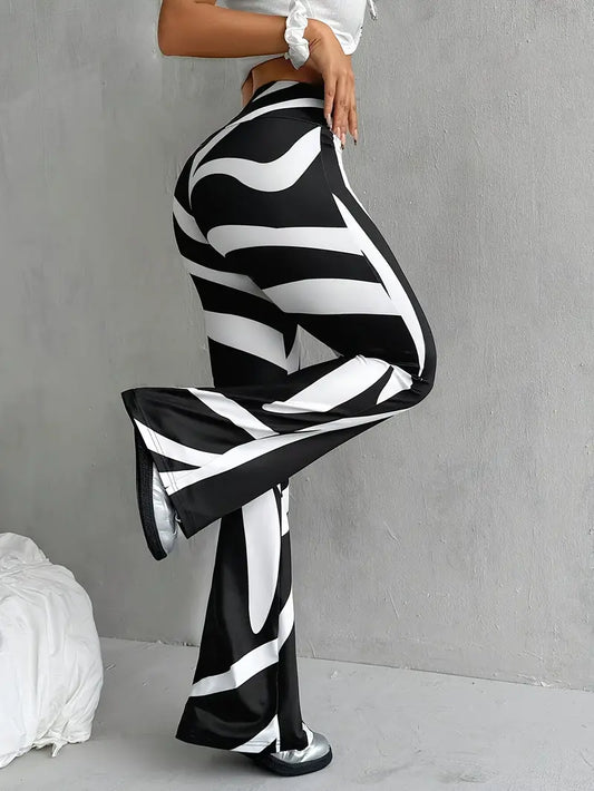 Pantalón De Talle Alto Con Corte Ajustado Para Mujer | Ideal Para Uso Diario O Profesional