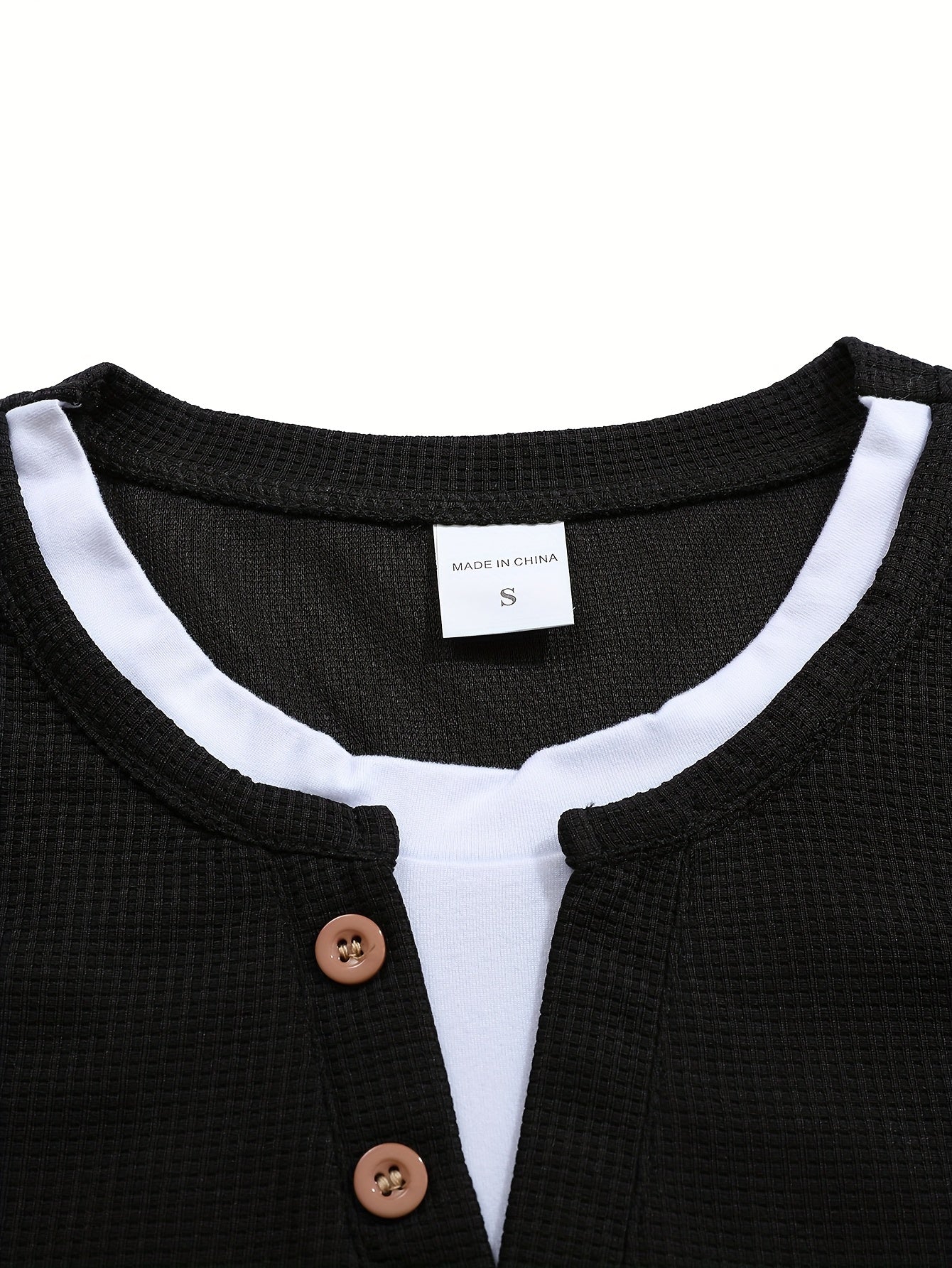 Polo De Manga Larga Con Apertura De Botones Y Bolsillos Para Hombre | Ideal Para Uso Diario
