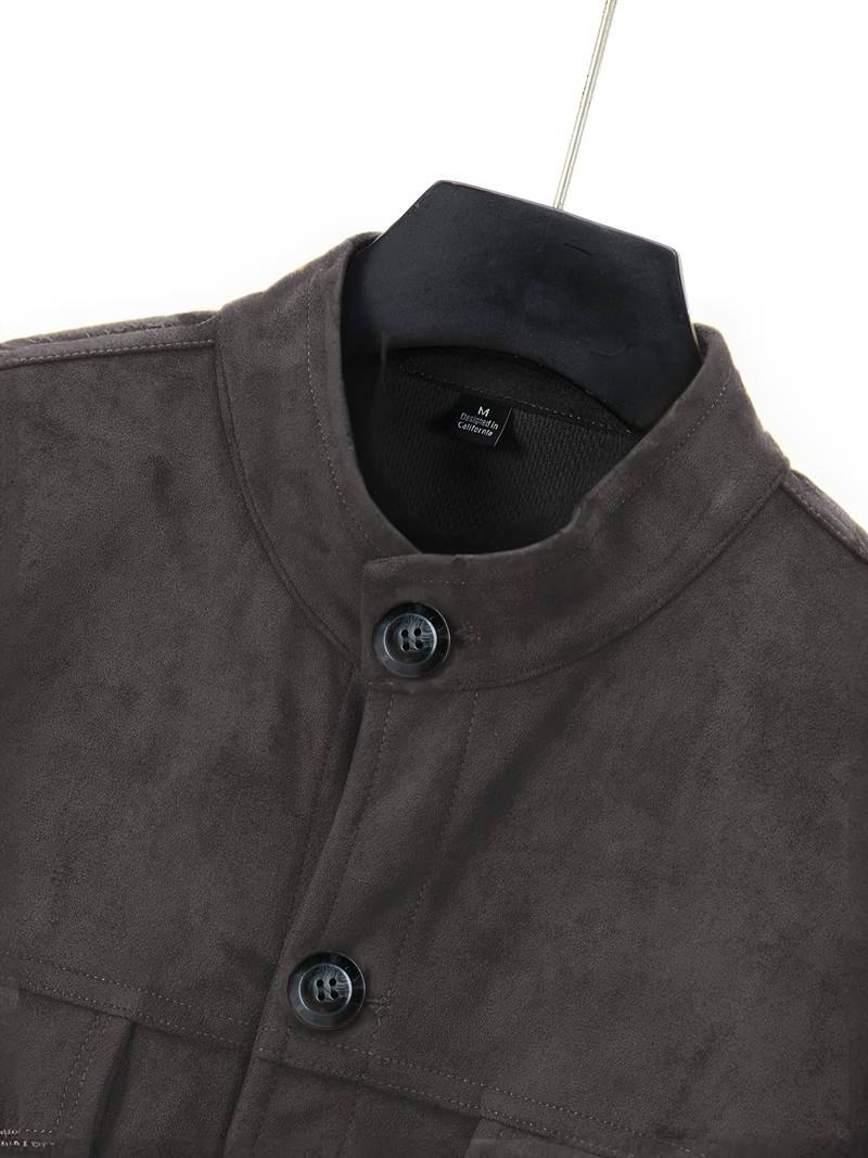 Chaqueta con Bolsillos Funcionales para Hombre | Ideal para Uso Diario