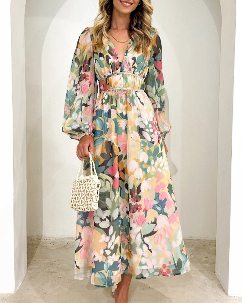 Vestido Largo Con Corte Fluido Para Mujer | Ideal Para Verano Y Salidas Informales