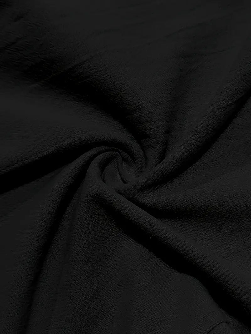 Pantalón Casual de Corte Amplio con Cintura Elástica y Cordón para Hombre | Ideal para Uso Diario